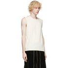 Youths in Balaclava Off-White and Beige Tank Top T-Shirt