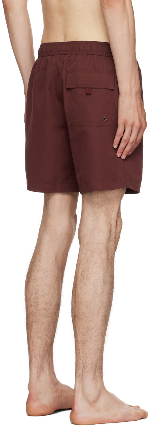 Burgundy Swim Short
