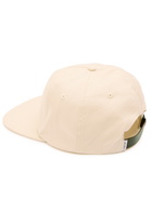 Les Deux Chess Logo-embroidered Cotton Snapback cap - Ecru - One Size