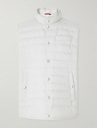 Brunello Cucinelli - Quilted Shell Down Gilet - Neutrals