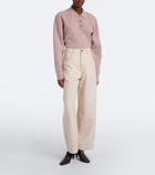 Róhe Berber barrel-leg jeans