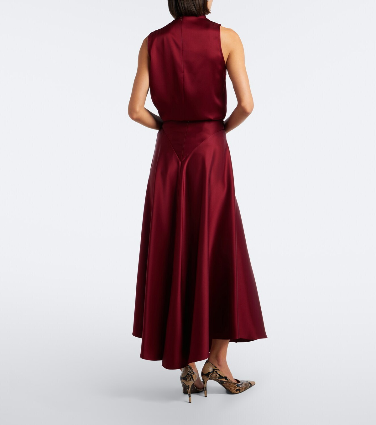 Altuzarra Ames satin maxi skirt