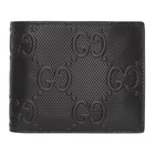 Gucci Black Gucci Signature Tennis Bifold Wallet