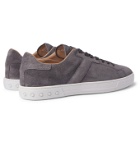 TOD'S - Suede Sneakers - Gray