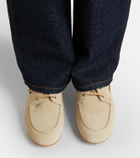 Hogan H693 suede boat shoes