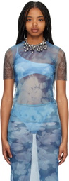 ELLISS Blue Graphic T-Shirt