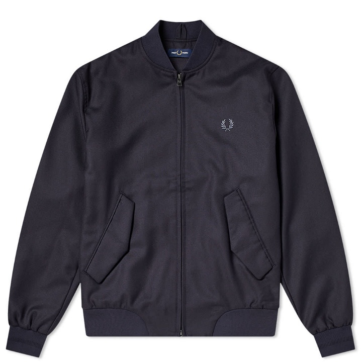 Photo: Fred Perry Wool Mix Bomber Jacket
