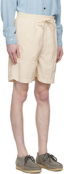 PRESIDENT's Off-White Drawstring Shorts