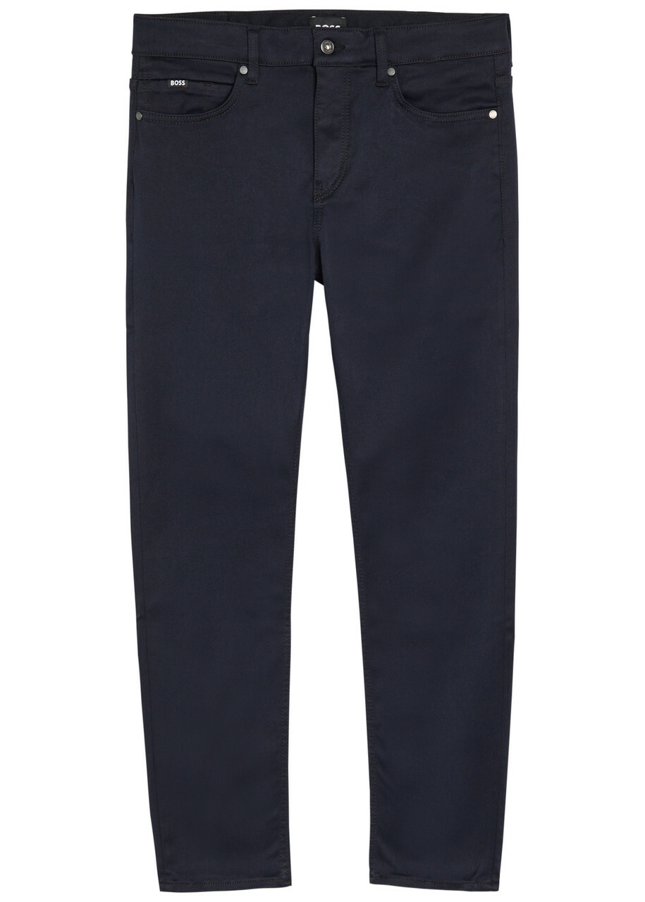 Boss Delaware Slim-straight Jeans Navy