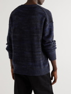 Mr P. - Surplus Wool, Alpaca and Cashmere-Blend Sweater - Blue