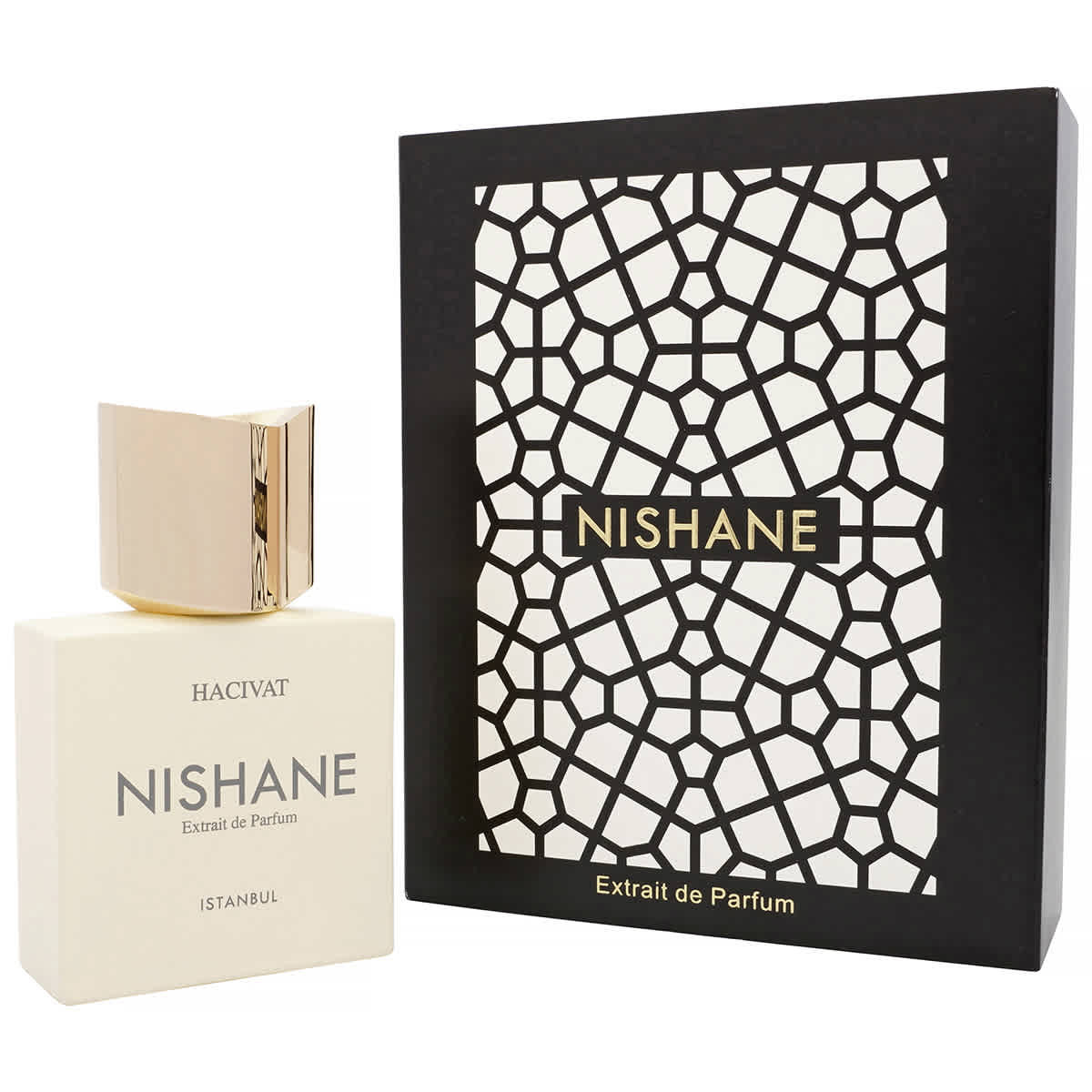 Nishane Mens Hacivat Extrait de Parfum Spray 1.7 oz Fragrances 8681008055388