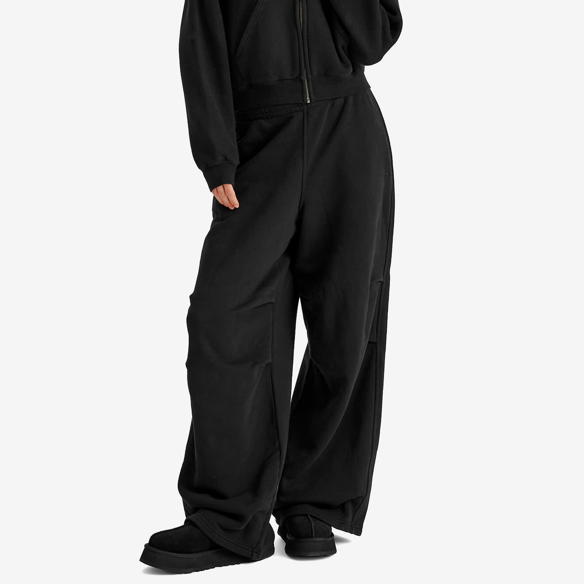 SKIMS Women's Lofty Garment Dye Fleece Boxer Sweatpants in