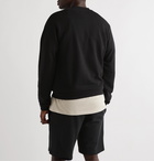 John Elliott - Loopback Cotton-Jersey Sweatshirt - Black