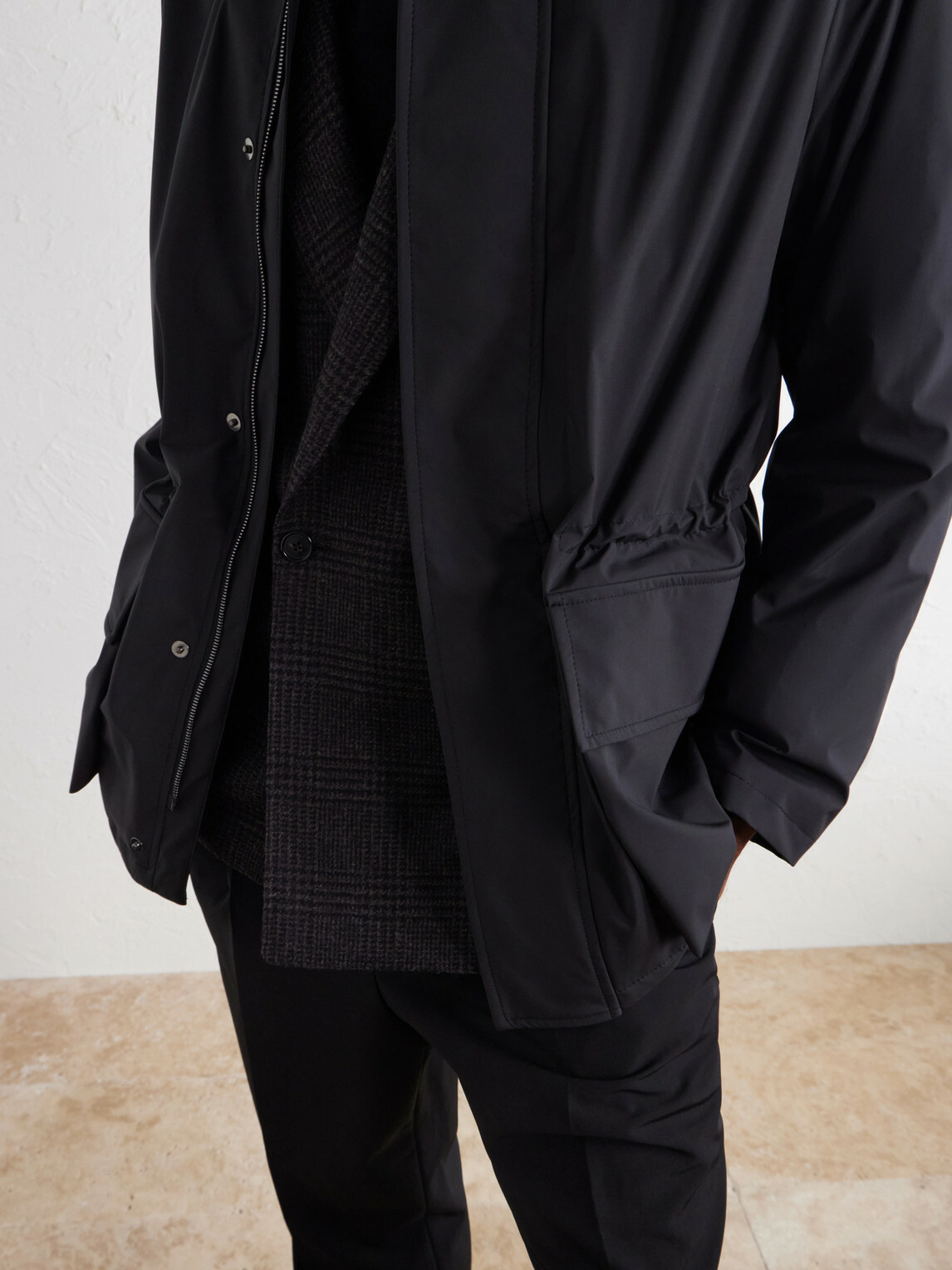 Saman Amel - Shell Jacket - Black