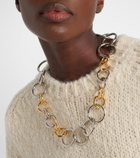 Jil Sander Gold-plated necklace