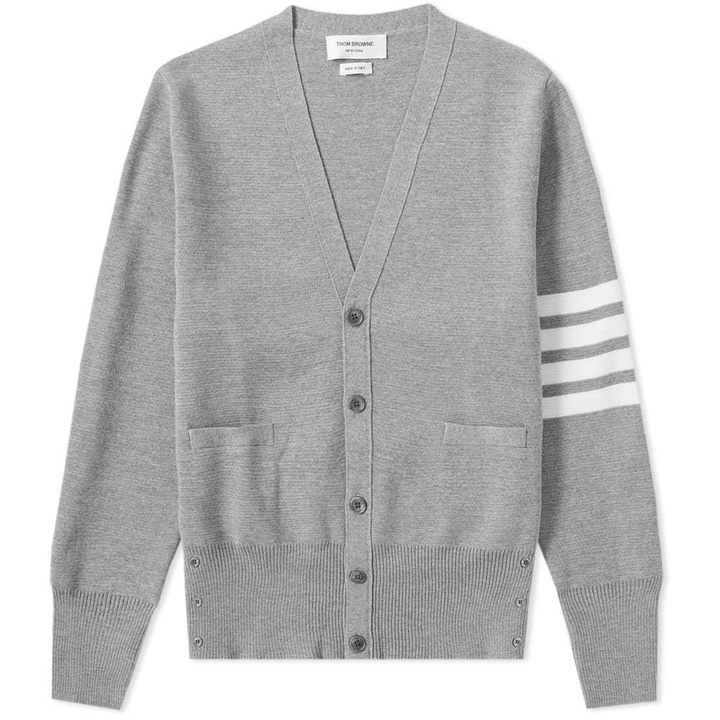 Photo: Thom Browne Milano Stitch 4 Bar Cardigan