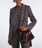Etro Kalispera Mini leather crossbody bag
