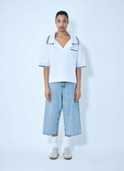 Lacoste Wide-Collar Cotton Shirt