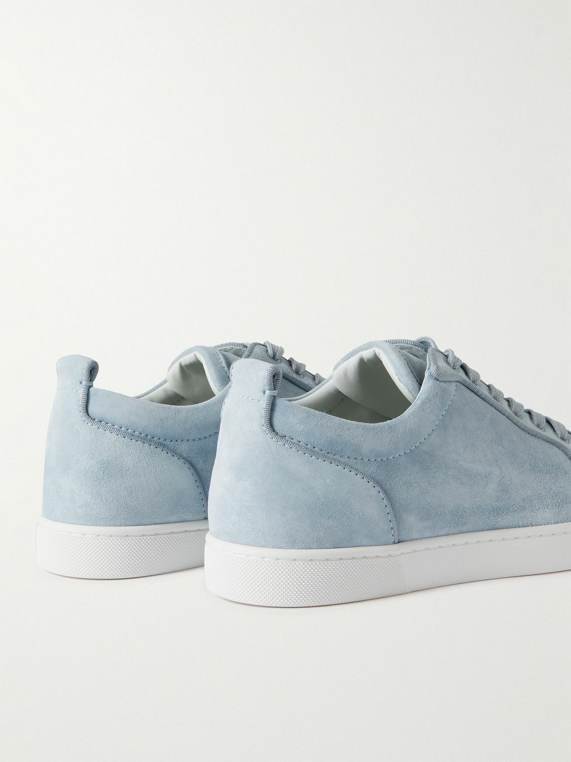 Christian Louboutin - Rantulow Suede Sneakers - Blue