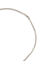 Khaite Lotus Small Palladium-plated Necklace - Silver - One Size
