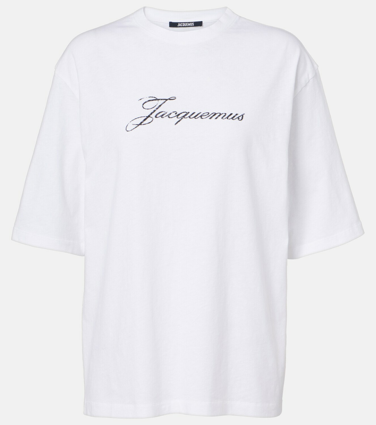 Jacquemus Logo cotton-blend jersey T-shirt