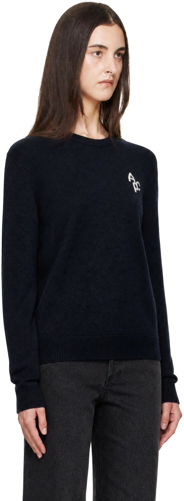 A.P.C. Navy Sonia Sweater