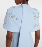 Safiyaa Embellished caped gown