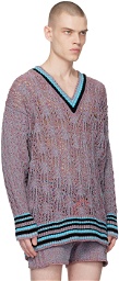 Vivienne Westwood Purple Range Oversized Sweater