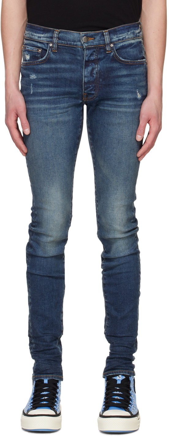 AMIRI Indigo Stack Jeans Amiri