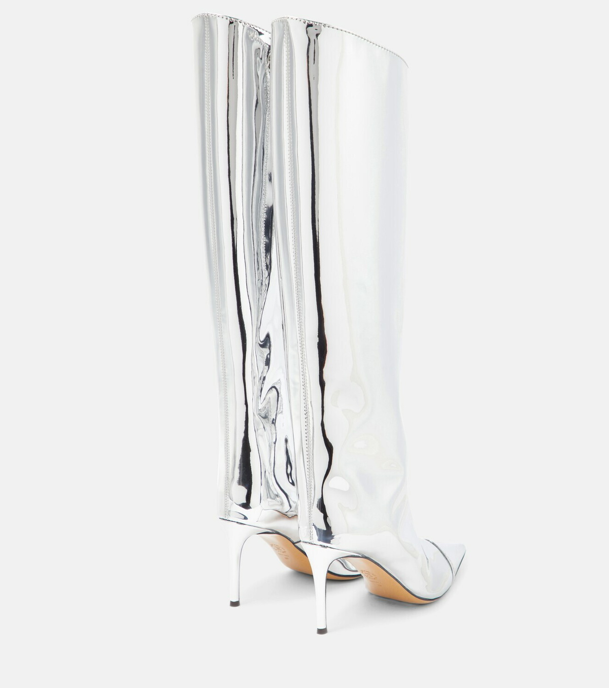 Alexandre Vauthier - Alex 105 metallic knee-high boots