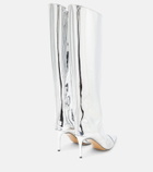 Alexandre Vauthier - Alex 105 metallic knee-high boots
