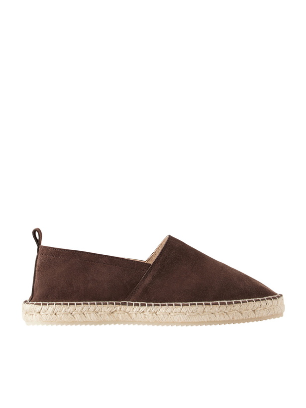 Photo: Frescobol Carioca - Helio Suede Espadrilles - Brown