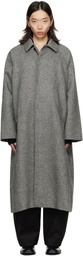 SAGE NATION Black & White Takeshi Coat