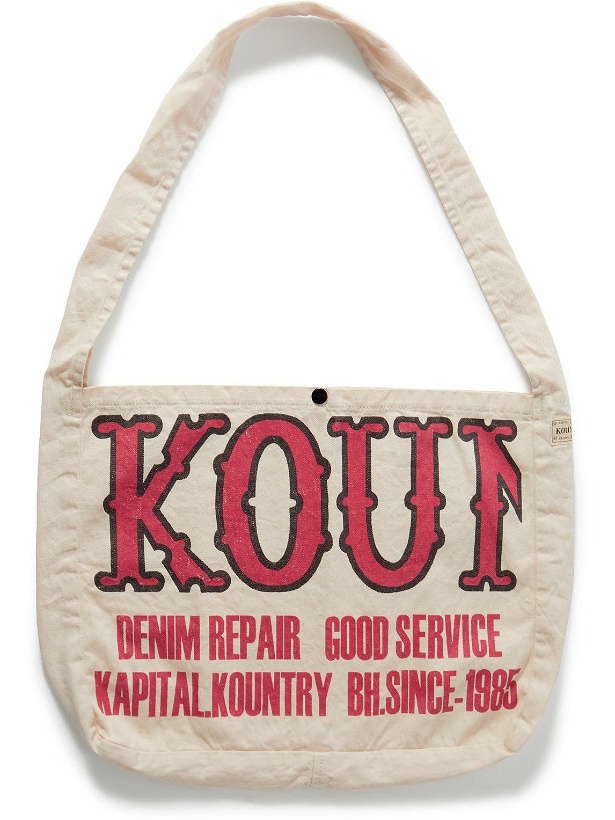 Photo: KAPITAL - Kountry Factory Printed Cotton-Twill Tote Bag