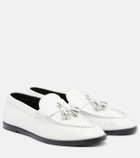 The Row Mens leather loafers