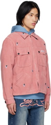 ICECREAM Pink Embroidered Jacket