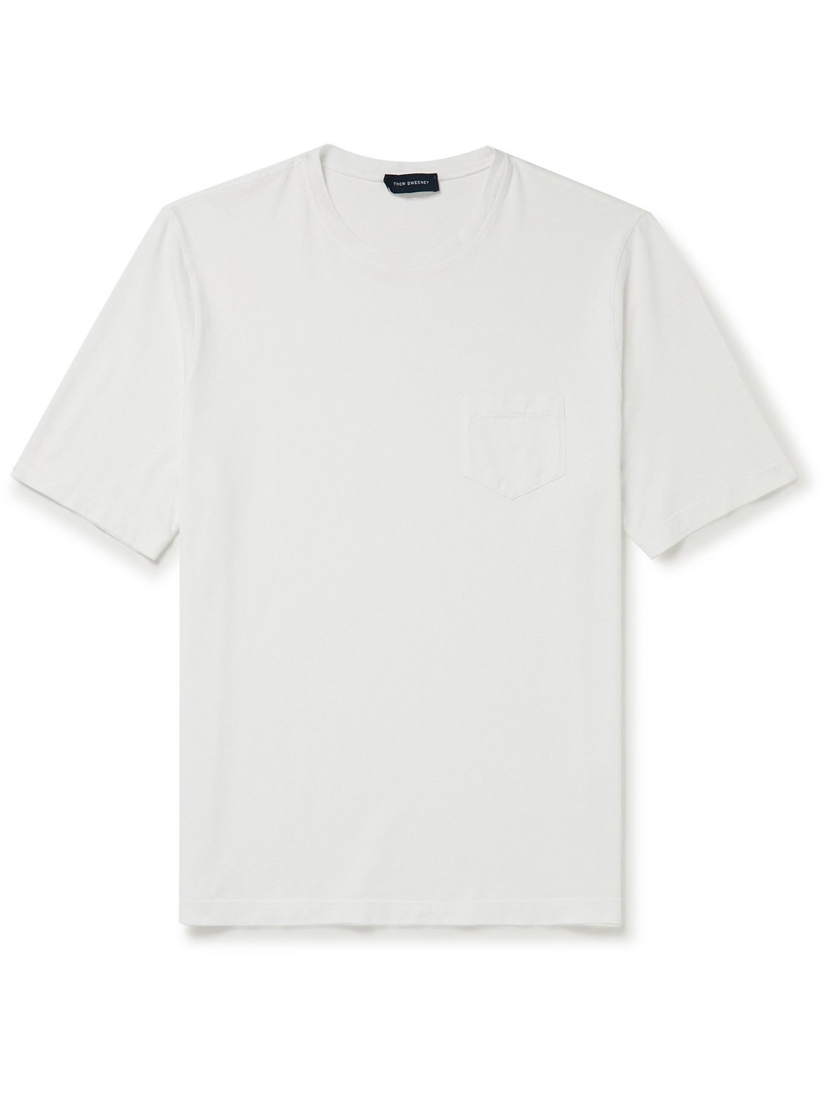 THOM SWEENEY - Cotton-Jersey T-Shirt - White Thom Sweeney