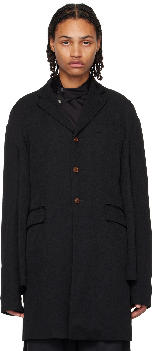 Black Comme des Garçons Black Tailored Coat