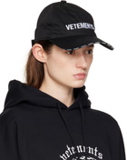 VETEMENTS Black Iconic Cap