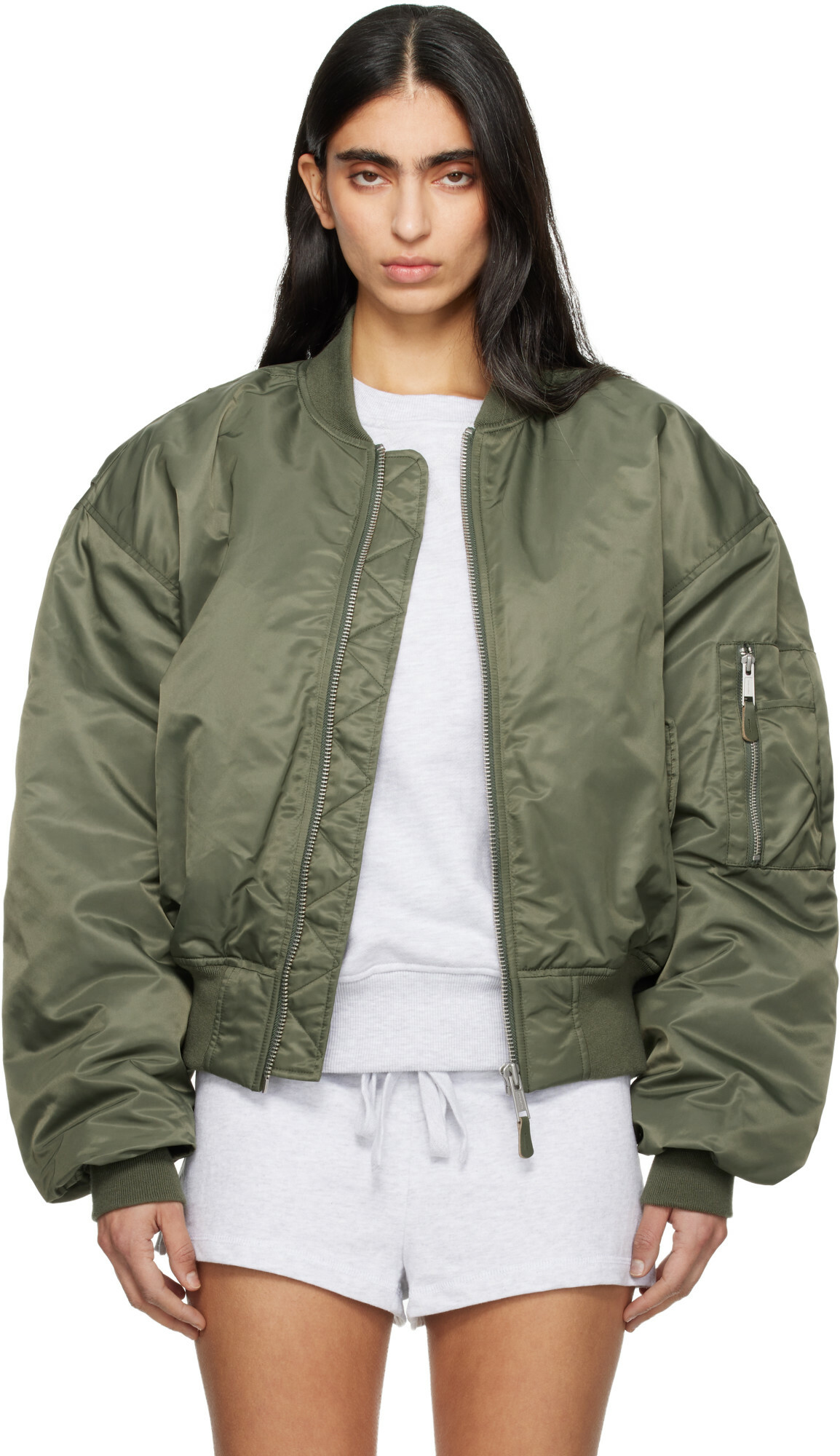 Entire Studios Khaki A-2 Bomber Jacket Entire Studios