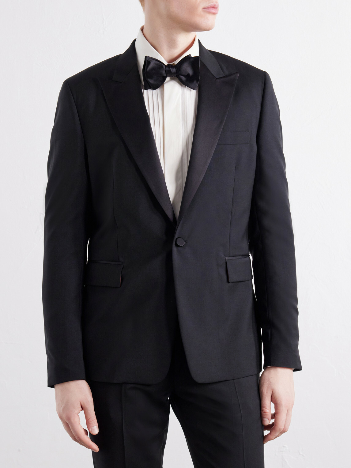Paul Smith - Wool and Mohair-Blend Suit Jacket - Black