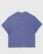 Boxy Pique Mock Neck Tee
