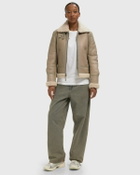 Schott NYC LCW1257 JACKET Beige Womens Bomber Jacket