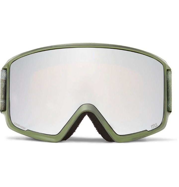 Photo: Anon - M3 Ski Goggles and Stretch-Jersey Face Mask - Men - Silver