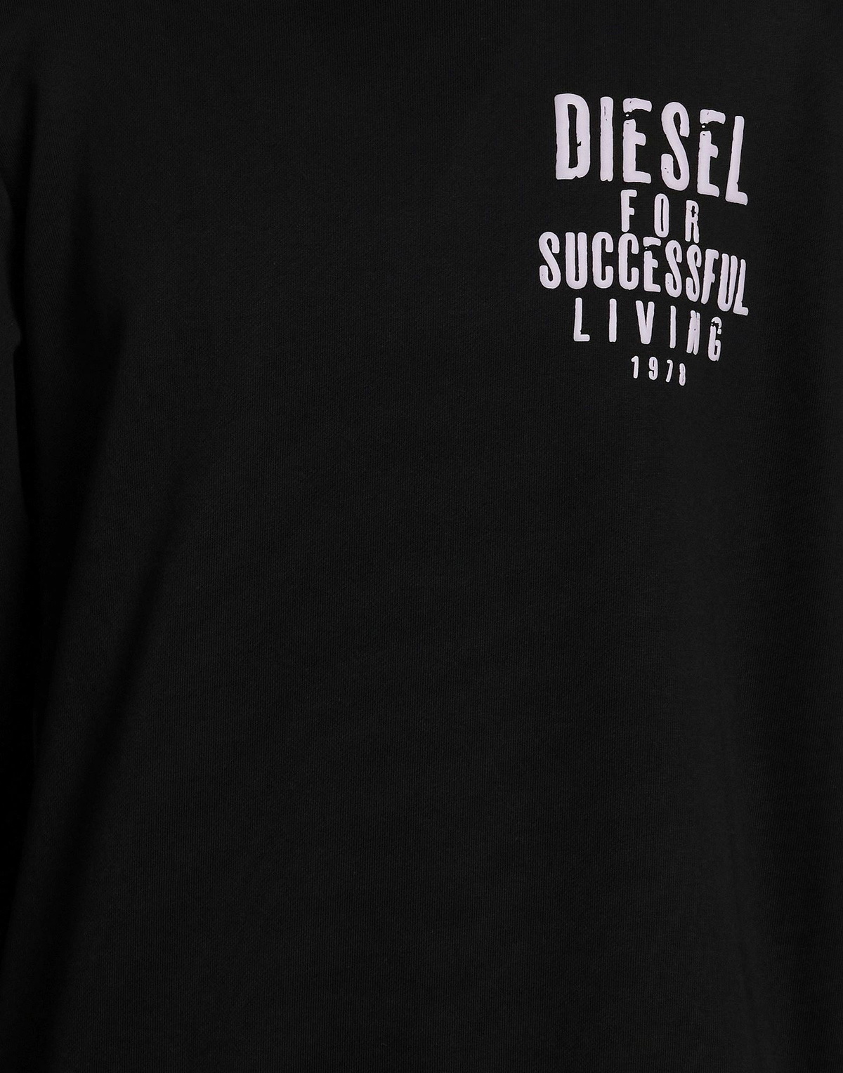 Diesel Mens Sweatshirt in Black