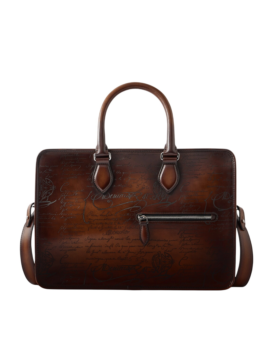Berluti - Lift II Scritto Venezia Leather Laptop Case Berluti