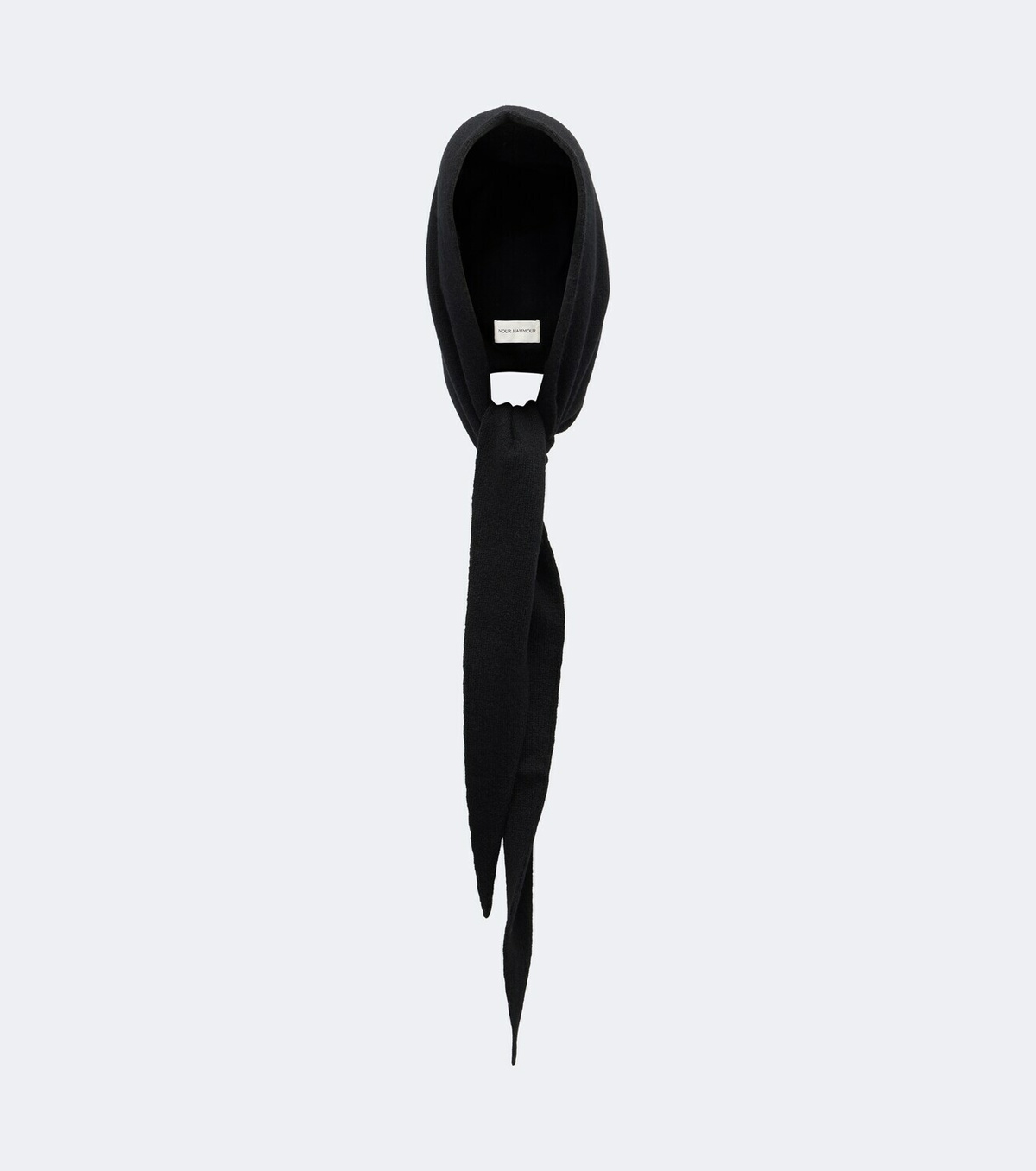 Nour Hammour Niale cashmere hood