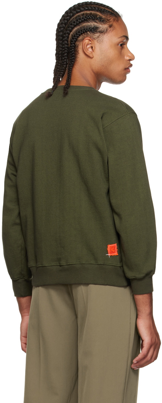 3MAN Green Rugby Sweatshirt