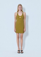 Jean Paul Gaultier Cotton Ribbed Short Dress