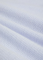 Vowels Wool Polo Jumper Light Blue
